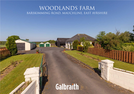 Woodlands Farm Barskimming Road, Mauchline, East Ayrshire