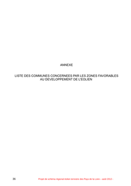 Annexe Liste Des Communes