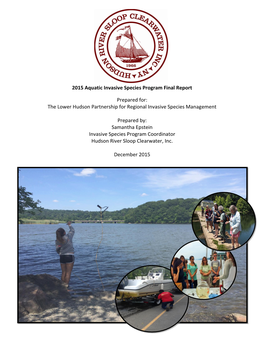 2015 Aquatic Invasive Species Program Final Report