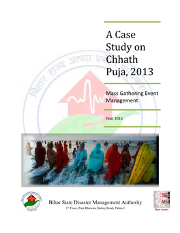 A Case Study on Chhath Puja, 2013