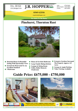 Guide Price: £675000