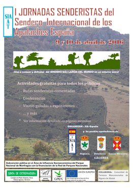 Rutas Senderistas Comentadas - Conferencias - Visitas Guiadas a Exposiciones - … Y Ma S