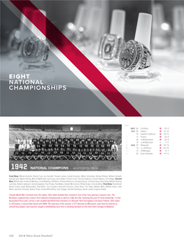 Eight National Championships