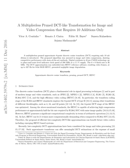 A Multiplierless Pruned DCT-Like Transformation for Image and Video