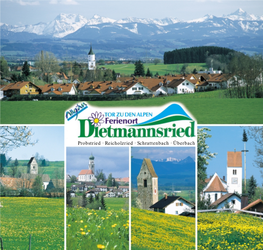 Probstried · Reicholzried · Schrattenbach · Überbach MARKTGEMEINDE DIETMANNSRIED