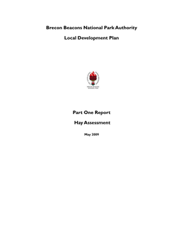 Brecon Beacons National Park Authority Local Development Plan