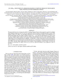 2011 Hm102: Discovery of a High-Inclination L5 Neptune Trojan in the Search for a Post-Pluto New Horizons Target