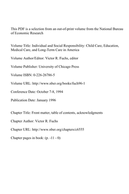 Front Matter, Table of Contents, Acknowledgments