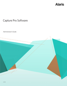 Capture Pro Software