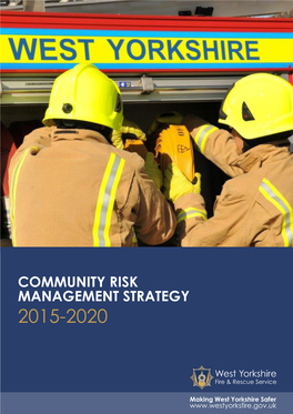 Community Risk Management Strategy 2015-2020