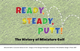 The History of Miniature Golf