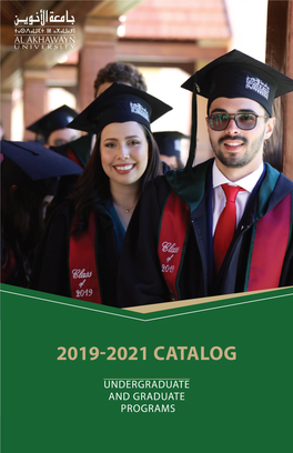 Al Akhawayn University in Ifrane 2019-2021 Catalog