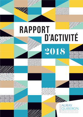 Rapport D'activité 2018