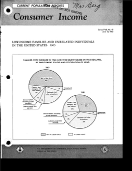 Low-Income Families and Unrelated Individuals in the United States: 1963