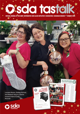 Lorraine Munro, Shelley Nichols, and Melanie Yang in a Festive Mood At