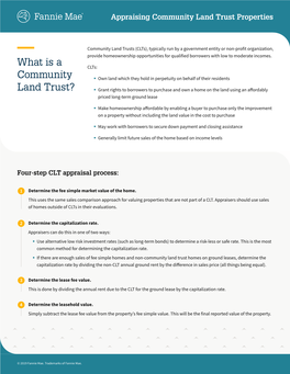 What Is a Community Land Trust?