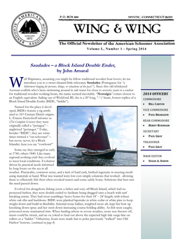 Saudades – a Block Island Double Ender, by John Amaral