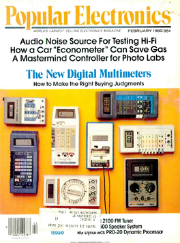 The New Digital Multimeters How to Make the Right Buying Judgments