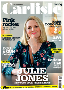 Pink Rocker JULIE JONES NEW COOK BOOK, RECIPE & NEWS