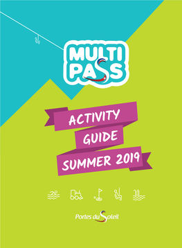Guide Summer 2019 Activity