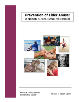 Prevention of Elder Abuse: a Nelson & Area Resource Manual