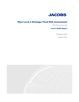 Wyre Level 2 Strategic Flood Risk Assessment