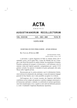 Augustinianorum Recollectorum