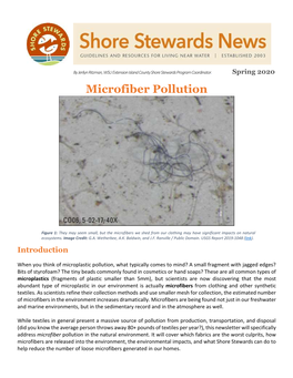 Microfiber Pollution