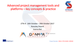 Advanced Project Management Tools and Platforms – Key Concepts & Practice