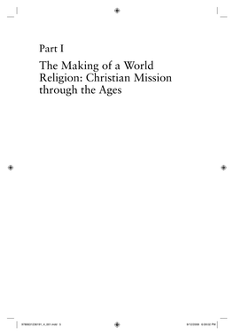 The Making of a World Religion: Christian Mission Through the Ages