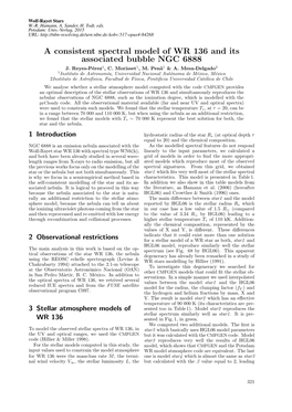 A Consistent Spectral Model of WR 136 and Its Associated Bubble NGC 6888 J