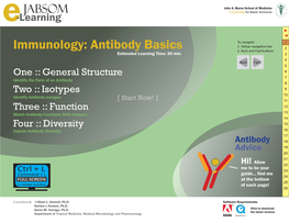Immunology: Antibody Basics 2