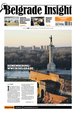 Remembering Wwi in Belgrade