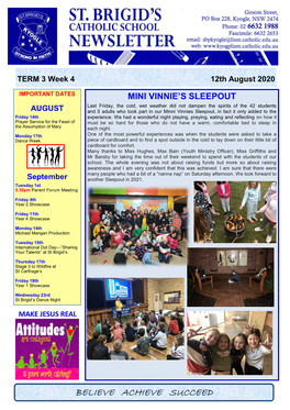 TERM 3 Week 4 12Th August 2020