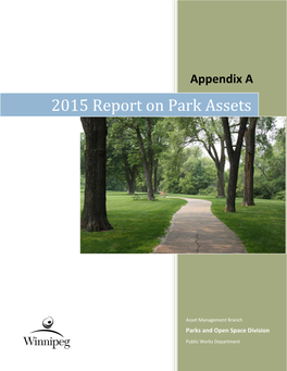 2015 Report on Park Assets