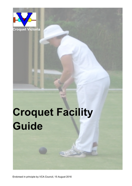 Croquet Facility Guide