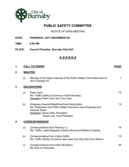 Public Safety Committee