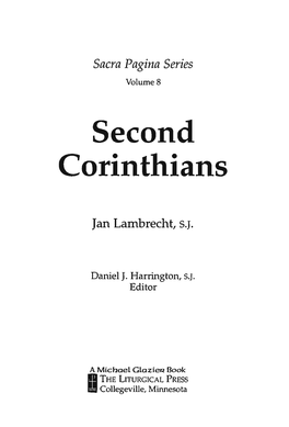 Second Corinthians