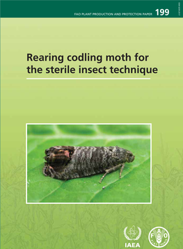 Rearing Codling Moth for the Sterile Insect Technique