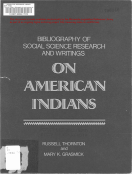 This Document Is Made Available Electronically by the Minnesota Legislative Reference Library As Part of an Ongoing Digital Archiving Project