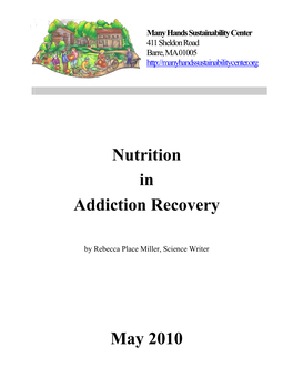 Nutrition in Addiction Recovery