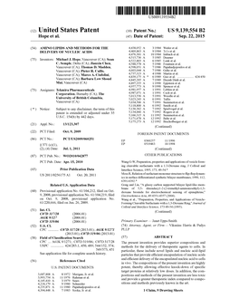 (10) Patent No.: US 9139554 B2