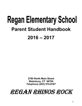 Regan Rhinos Rock