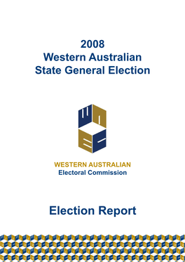 2008 State General Election Report