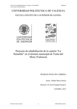 Memoria Venta Del Moro.Pdf