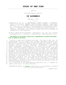 State of New York in Assembly