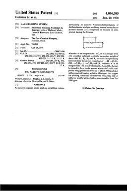 United States Patent (19) 11) 4,096,085 Holoman Jr