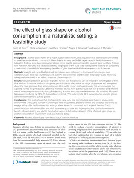 A Feasibility Study David M