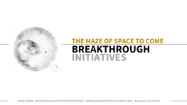 Breakthrough Initiatives