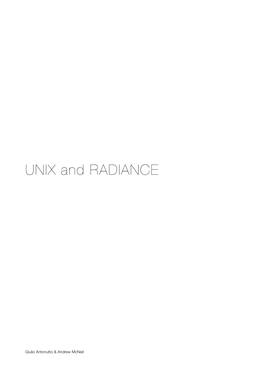 Unix-And-Radiance.Pdf